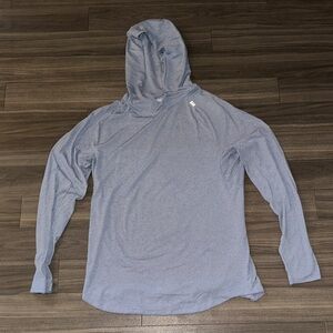 lululemon athletica Light Blue Hooded Sweatshirt